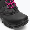 Columbia Rope Tow III WP Girl gyermek hócipő sötétszürke/hő rózsaszínű 7