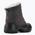 Columbia Rope Tow III WP Girl gyermek hócipő sötétszürke/hő rózsaszínű 9