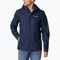 Férfi esőkabát Columbia Pouring Adventure collegiate navy