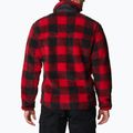 Columbia férfi Winter Pass Print Fleece melegítőfelső piros 1866565 2