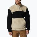 Columbia Rugged Ridge Sherpa 1/2 férfi fleece pulóver bézs és fekete 1952393