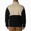 Columbia Rugged Ridge Sherpa 1/2 férfi fleece pulóver bézs és fekete 1952393 2