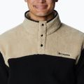 Columbia Rugged Ridge Sherpa 1/2 férfi fleece pulóver bézs és fekete 1952393 5