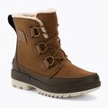 Női túrabakancs Sorel Torino II Wp Waxed Canvas velvet tan/oliva zöld