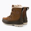 Női túrabakancs Sorel Torino II Wp Waxed Canvas velvet tan/oliva zöld 4