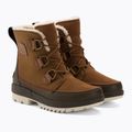 Női túrabakancs Sorel Torino II Wp Waxed Canvas velvet tan/oliva zöld 5