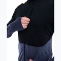 Férfi trekking pulóver icebreaker Merino 200 Realfleece™ Descender black/graphite/cb 5