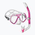 Snorkelingfelszerelés Mares Ridley pink/white/clear