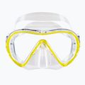 Snorkeling maszk Mares Vento yellow/clear 2