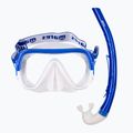 Snorkeling szett Mares Combo Keewee blue/white/clear