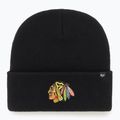Téli sapka 47 Brand NHL Chicago Blackhawks Haymaker black