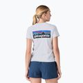 Női trekking póló Patagonia P-6 Logo Responsibili-Tee white 3
