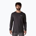 Férfi Patagonia Cap Cool Merino Blend hosszú ujjú grafikus örökség fejléc/fekete