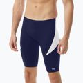 Férfi úszó jammer TYR Durafast Elite Curve Splice Hexa Jammer navy/white