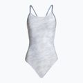 Női egyrészes fürdőruha TYR Whiteout Camo Cutoutfit fehér CWCM_100_28