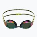 TYR Blackops 140 Ev Racing tükrözött fluo zöld/fekete úszószemüveg 2