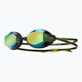 TYR Blackops 140 Ev Racing tükrözött fluo zöld/fekete úszószemüveg