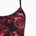Női egyrészes fürdőruha TYR Durafast Elite Energy Cutoutfit piros 3