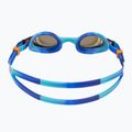 Gyermek úszószemüveg TYR Swimple Tie Dye tükrös kék / multi 4