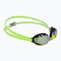 TYR Stealth-X Performance Mirrored electro lime úszószemüveg