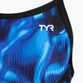 Női egyrészes fürdőruha TYR Durafast Elite Waveform Diamondfit blue 3
