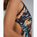 Női egyrészes fürdőruha Tyr Durafast Elite Validus Cutoutfit narancssárga/aqua/fekete 7