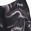 Női egyrészes úszódressz TYR Durafast Elite Waveform Cutoutfit titanium 3