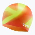 Gyerek úszósapka TYR Tiedye Silicone Multicolor Jr lime/multi