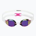 Úszószemüveg TYR Stealth-X Performance Mirrored pink/white 2