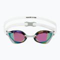 Úszószemüveg TYR Tracer-X RZR Mirrored white/grey 2