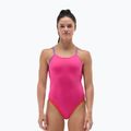 Női egyrészes fürdőruha Tyr Multistrap Cutoutfit Durafast Elite pink/multi