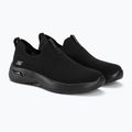 SKECHERS női cipő Go Walk Arch Fit Iconic fekete 4