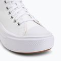Női tornacipő Converse Chuck Taylor All Star Move Platform Leather white 7