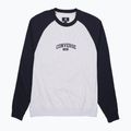 Férfi Converse Retro Chuck Raglan Crew pulóver 10027641-A03 light retro szürke szürke heather/bla