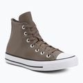 Tornacipő Converse Chuck Taylor All Star műbőr magas szárú classic taupe/dark matter