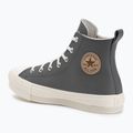 Női tornacipő Converse Chuck Taylor All Star EVA Lift Platform Leather sharkskin/warm quarry/egret 3