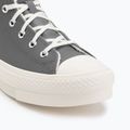 Női tornacipő Converse Chuck Taylor All Star EVA Lift Platform Leather sharkskin/warm quarry/egret 7