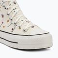Női tornacipő Converse Chuck Taylor All Star Lift Hi erget/vintage white/black 7
