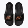 Női papucsok Nike Victori One Slide black/black/metallic red bronze 4