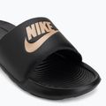 Női papucsok Nike Victori One Slide black/black/metallic red bronze 7