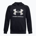 Under Armour gyermek edzőpulóver Rival Fleece Hoodie fekete 1357585-001
