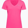 Under Armour Tech SSV női edzőpóló - Solid 653 rózsaszín/ezüst 1255839