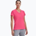 Under Armour Tech SSV női edzőpóló - Solid 653 rózsaszín/ezüst 1255839 3