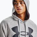 Under Armour férfi kapucnis pulóver Rival Fleece Big Logo Hd szürke 1357093 4