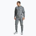 férfi melegítőfelső Under Armour Rival Hoodie pitch gray light heather/onyx white 4