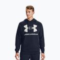 Under Armour férfi kapucnis pulóver Rival Fleece Big Logo Hd navy blue 1357093