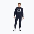 Under Armour férfi kapucnis pulóver Rival Fleece Big Logo Hd navy blue 1357093 2