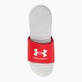 Under Armour Ansa Fix SL férfi flip-flop halo szürke/piros/halo szürke 6