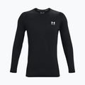 Under Armour HeatGear Armour Fitted férfi edzőpóló fekete 1361506