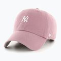 47 Márka MLB New York Yankees Base Runner sapka CLEAN UP lila színben